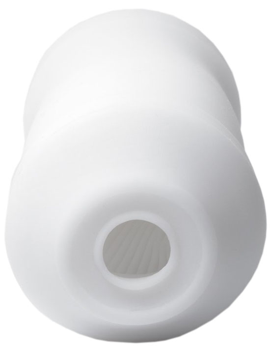 Мастурбатор Tenga 3D POLYGON, белый, 73x157 мм