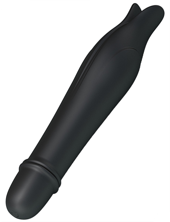Мини-вибратор EDWARD, 10 видов вибраций, чёрный, 29x145 мм