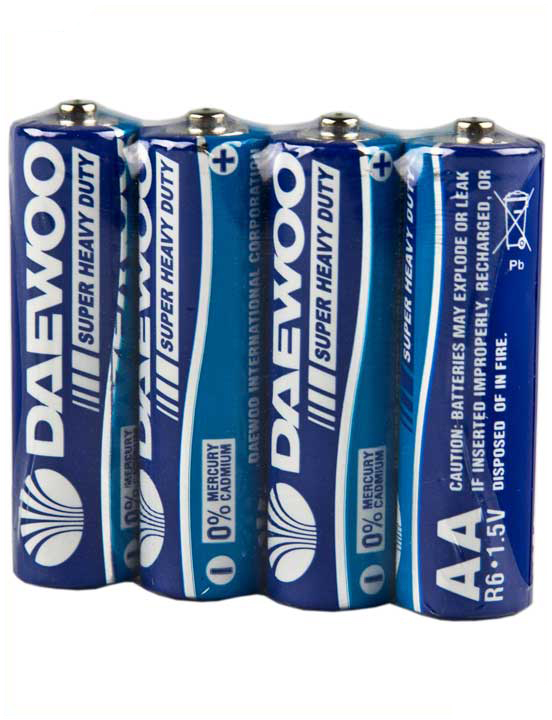 Батарейка DAEWOO R6, АА, 1 штука
