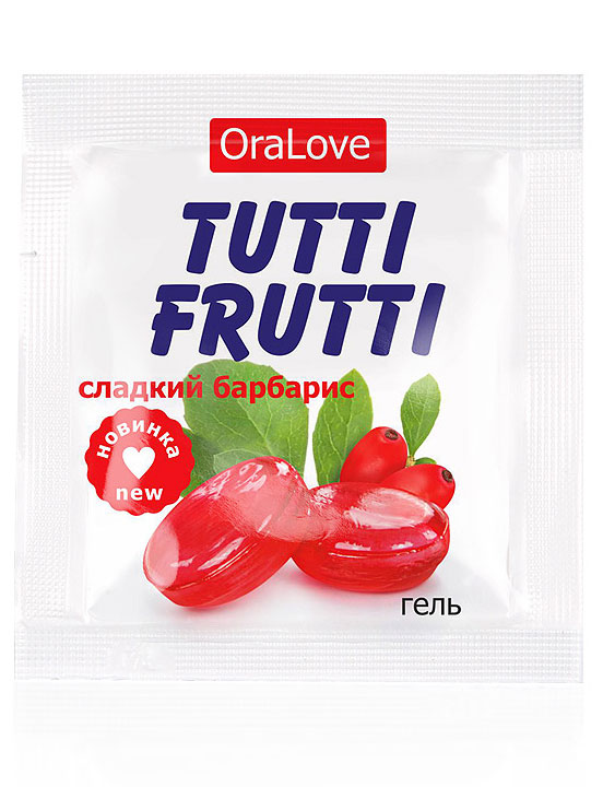 Гель увлажняющий «Tutti-Frutti Сладкий барбарис», 4 г