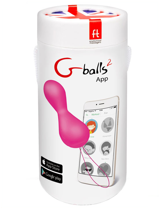 Персональный тренер Gballs2 App, розовый