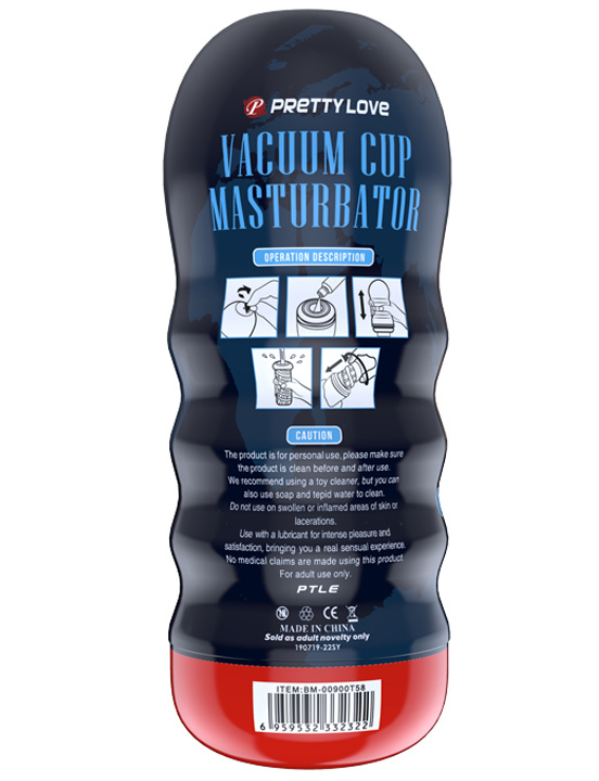 Мастурбатор вакуумный 55 в корпусе, вагина, 70x180 мм