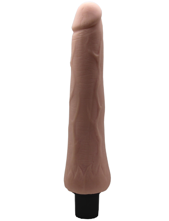 Вибратор Eroticon Vibro Realistic, ультраскин, 34x250 мм