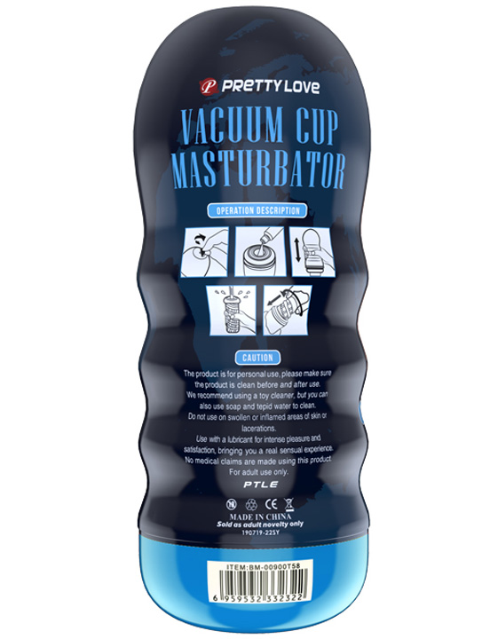 Мастурбатор вакуумный 55 в корпусе, попка, 70x180 мм