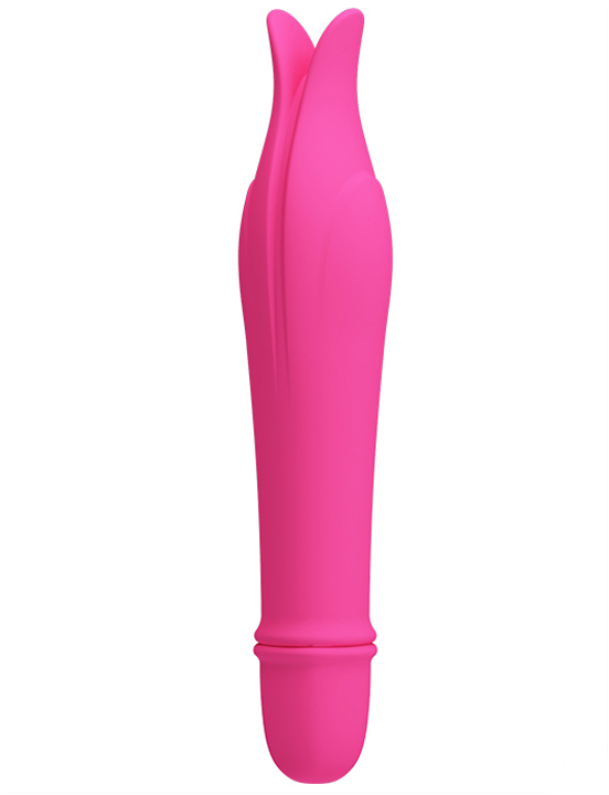 Мини-вибратор EDWARD, 10 видов вибраций, розовый, 29x145 мм