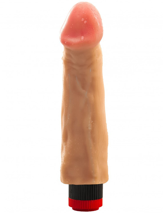 Вибромассажёр с ионами серебра, телесный, 45x190 мм