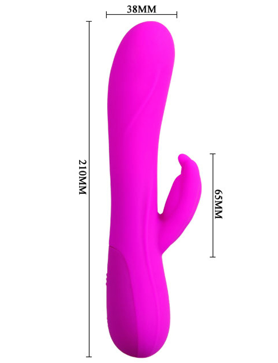 Вибратор-кролик PRIMO силиконовый, 30 режимов, водонепроницаемый