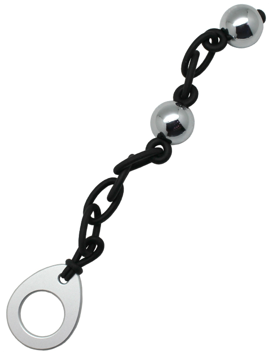 Шарики Love in Chains на силиконой цепочке, диаметр 23 мм