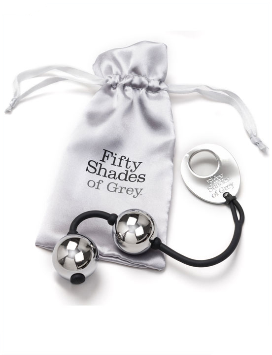 Вагинальные шарики Fifty Shades of Grey Inner Goddess, тяжёлые, металл
