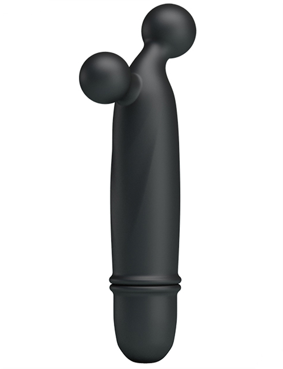 Мини-вибратор GODDARD, 10 видов вибраций, чёрный, 24x118 мм