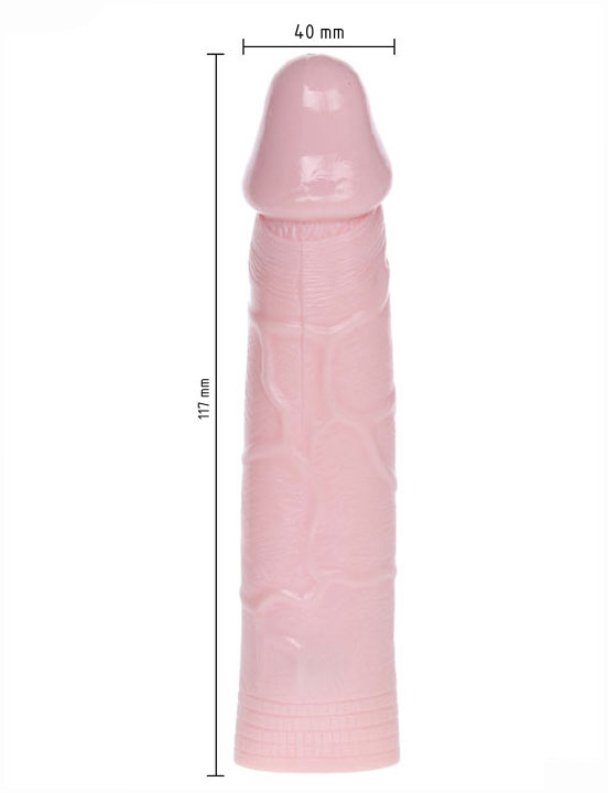 Насадка-удлинитель, реалистик, 37x185 мм