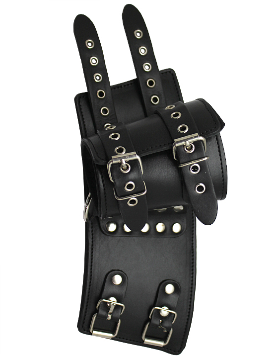 Манжеты фиксирующие, чёрные, размер универсальный