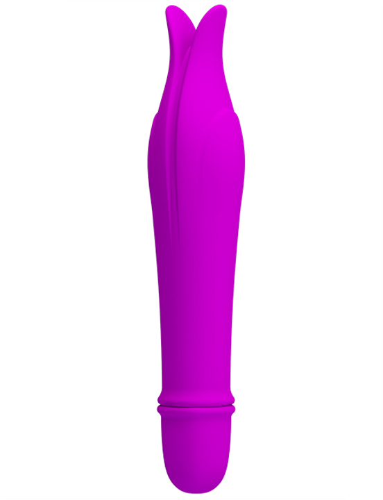Мини-вибратор EDWARD, 10 видов вибраций, фиолетовый, 29x145 мм