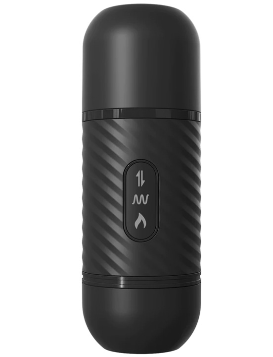 Вибромассажёр Vibrating Ass Thruster с функцией поступательных движений и нагрева