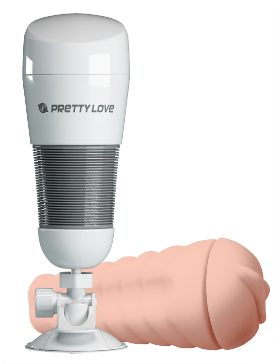 Мастурбатор Hedy в корпусе на присоске, вагина