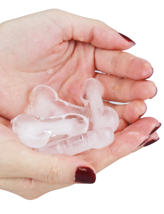 Формочка для льда фаллос Jokes parties, розовый