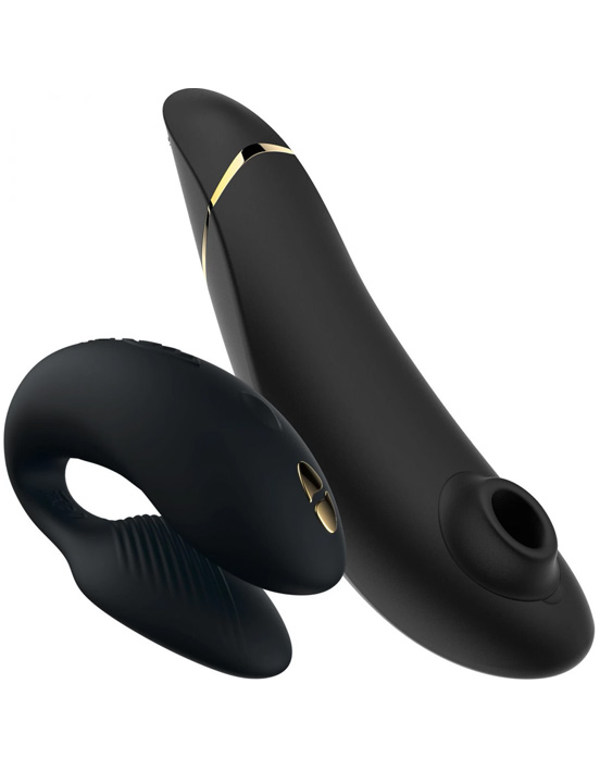 Набор Golden Moments: Womanizer Premium 2 + We-Vibe Chorus