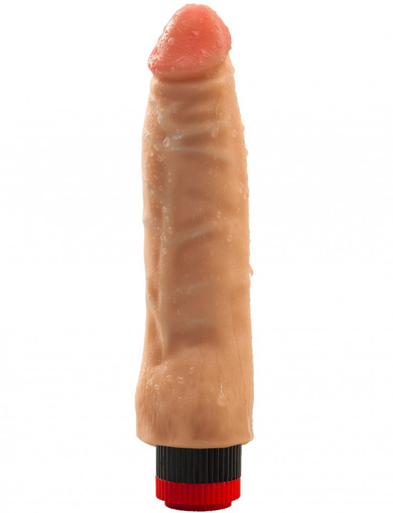 Вибромассажёр с ионами серебра, телесный, 40x165 мм