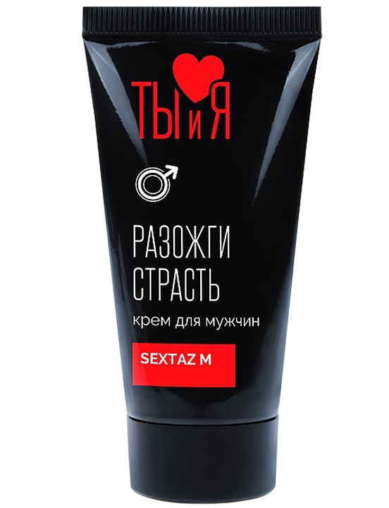 Крем SEXTAZ-M серии Ты и Я для мужчин, 25 г
