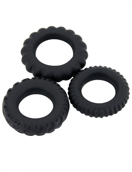 Набор эрекционных колец Titan, 36, 39, 42 мм