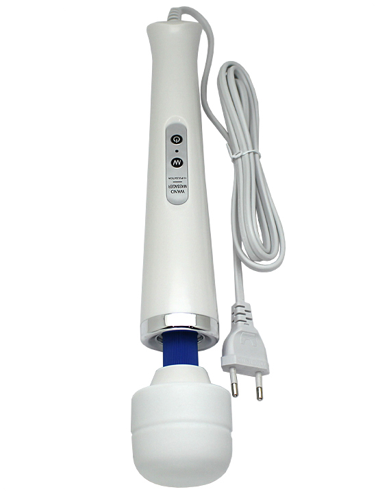 Супервибратор BDSM для принудительного оргазма, 2 скорости, белый