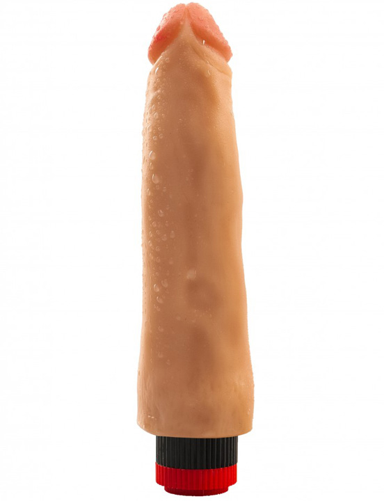 Вибромассажёр с ионами серебра, телесный, 40x165 мм