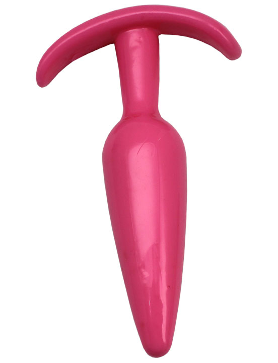 Анальная пробка для ношения, розовая, 29x120 мм