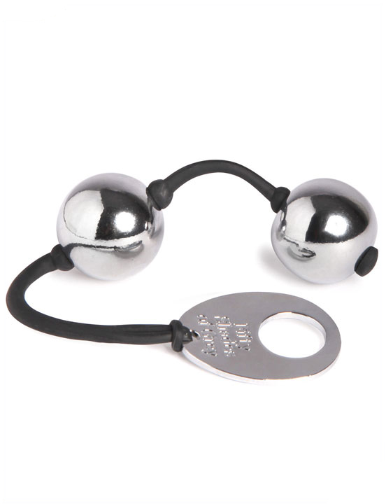 Вагинальные шарики Fifty Shades of Grey Inner Goddess, тяжёлые, металл
