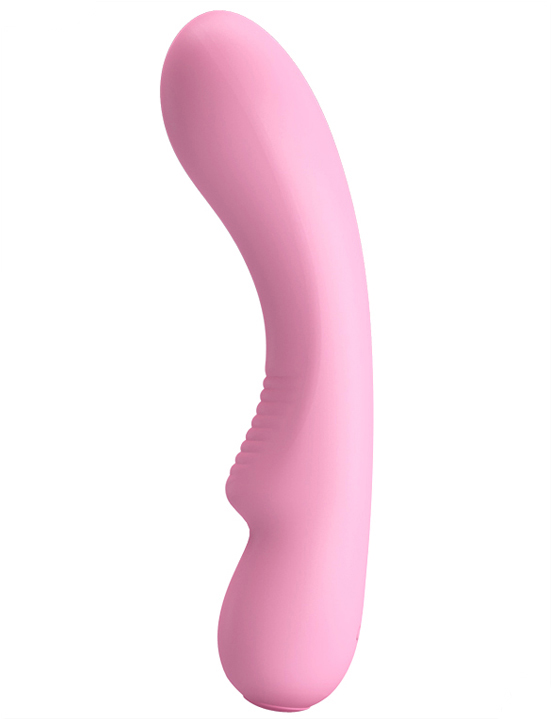 Вибратор Matt, 12 видов вибраций, память, силикон, розовый, 40x190 мм