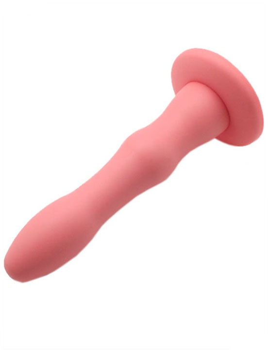 Анальная насадка на харнесс под кольцо Paris Anal, розовая, 30x155 мм