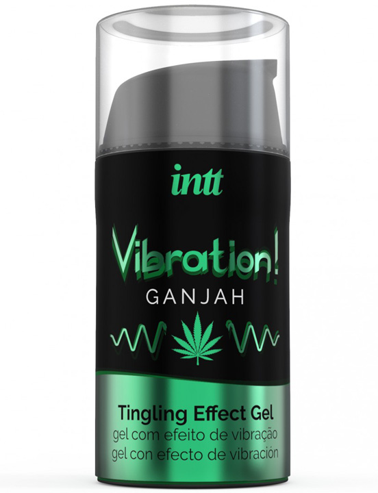 Жидкий интимный гель Ganjah с эффектом вибрации, 15 мл