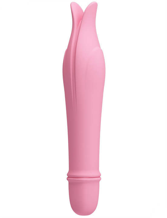 Мини-вибратор EDWARD, 10 видов вибраций, светло-розовый, 29x145 мм