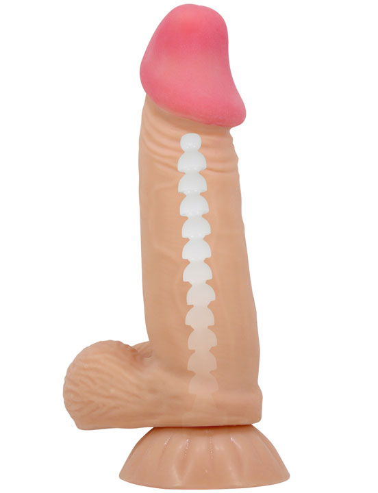 Фаллоимитатор Duvall реалистичный с эффектом скользящей кожи, 42x194 мм