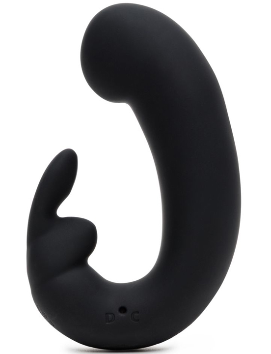 Вибратор для G-точки Fifty Shades of Grey Rabbit Sensation, чёрный