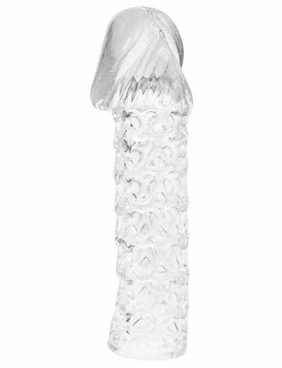 Насадка с головкой, закрытая, прозрачная, 34x120 мм