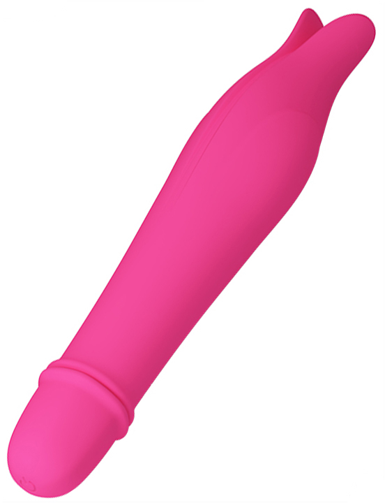Мини-вибратор EDWARD, 10 видов вибраций, розовый, 29x145 мм
