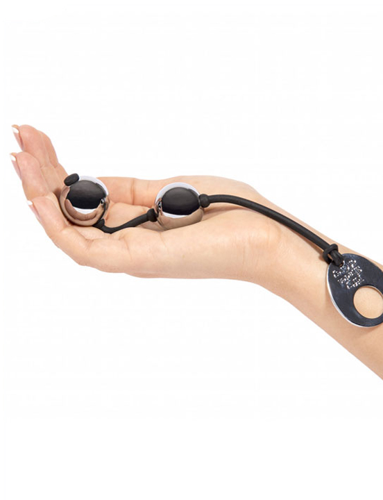 Вагинальные шарики Fifty Shades of Grey Inner Goddess, тяжёлые, металл